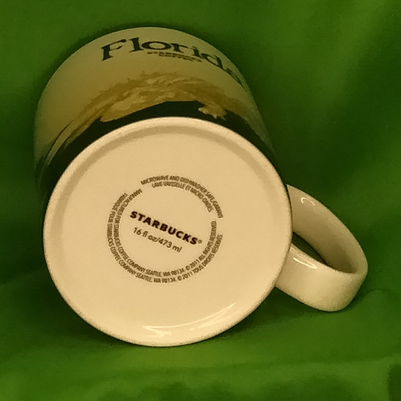 Starbucks Coffee Florida Alligator 16 Oz Collectors Ceramic Cup Mug - Picture 3 of 5